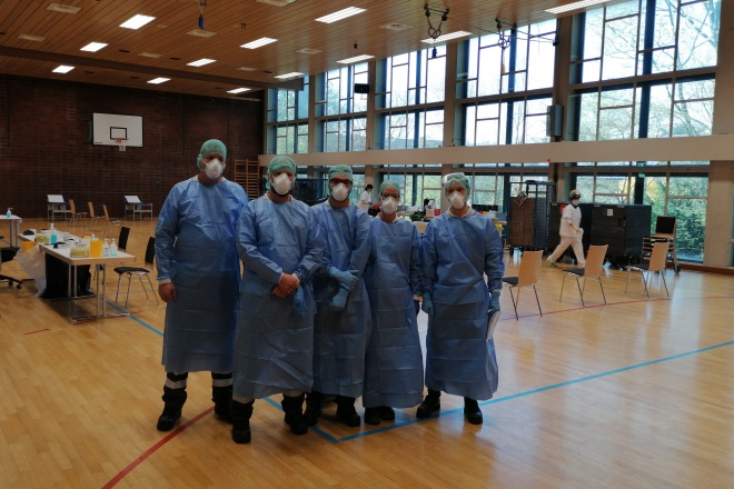 1. Blutspende 2020 in Edingen