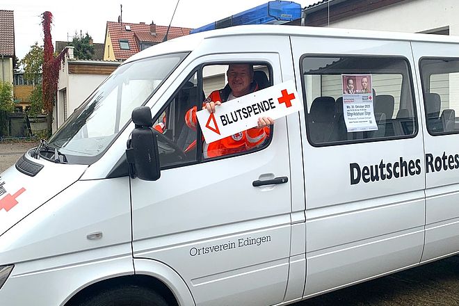 Blutspende-Aktion in Edingen im Oktober 2023