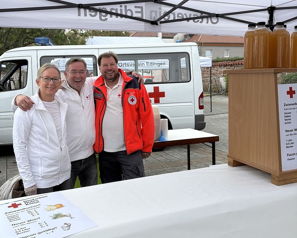 Das DRK Edingen auf der Kerwe 2026